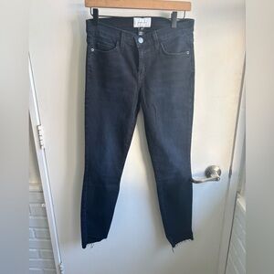 Current Elliott Stiletto Jeans 27 minimalist‎ layered chic staple classic grunge